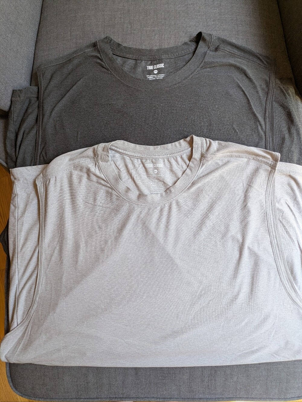True Classic Sleeveless Active Muscle Tees - set of two